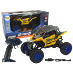 Off-road auto na diaľkové ovládanie 2,4 GHz 1:16 žlté RTR Off-road auto na diaľkové ovládanie 2,4 GHz 1:16 žlté RTR