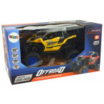 Off-road auto na diaľkové ovládanie 2,4 GHz 1:16 žlté RTR Off-road auto na diaľkové ovládanie 2,4 GHz 1:16 žlté RTR