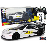 RC Športové auto Corvette 1:18 - biele