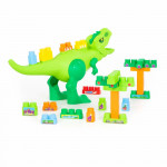 Súprava Dinosaura so stavebnicou – 30ks