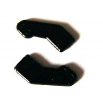 Páčky kormidla typu 1, 1mm, čierne, 2 ks