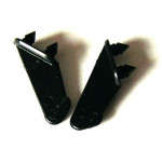 Riadiace páky typu 2, 1 mm, čierne, 2 ks