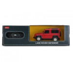 Land Rover Denfender 1:24 RTR (napájanie AA batériami) - červené
