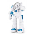 Robot Spaceman 1:32 (svetlá a zvuk, pohyblivé ramená) - biely