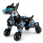 Interaktívny pes DOGO Rastar 1:14 (spev, tanec, vystúpenie, LED) - Čierny