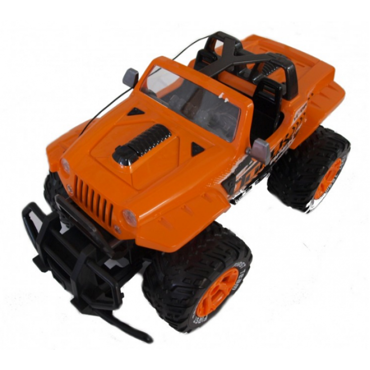 Jeep Cabrio 1:12 - poškodený oranžový