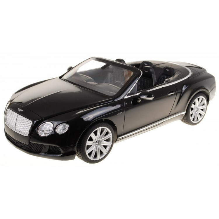 Rastar: Bentley Continental 1:12 RTR (napájaný batériami AA) - čierne