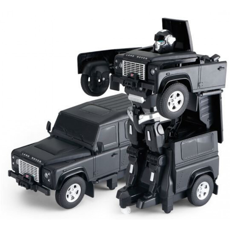 Land Rover Transformer 1:14 2.4GHz RTR (batéria, USB nabíjačka) - čierny