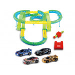 Autodráha s píšťalkou a autíčkom - zlaté