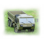 Vojenský nákladný automobil P801 1:16 RC RTR - zelený
