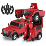Land Rover Transformer 1:14 2.4GHz RTR (batéria, USB nabíjačka) - červený
