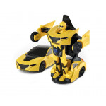 Rastar : Mini transformátor Die Cast 1:32 RTR (napájaný z batérie) - žltý