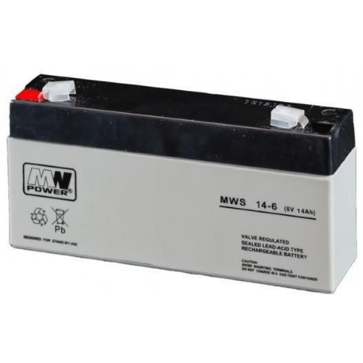 Batéria - gélová, bezúdržbová 6V 14Ah
