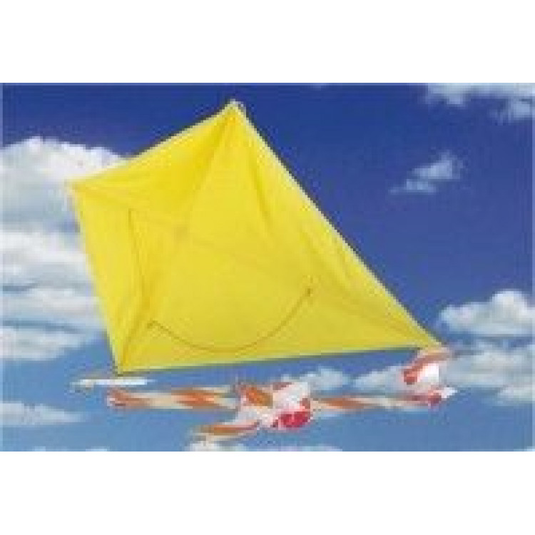 Lietajúci šarkan 95cm žltý 