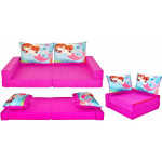 Detská pohovka Welox Collage - morská víla, ružová