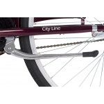 Bicykel 26" VELLBERG CityLine NEXUS 3 Prevodový Višňový