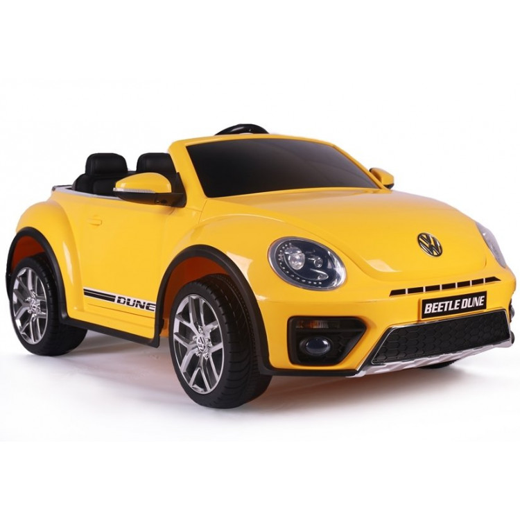 Elektrické autíčko Volkswagen Beetle - žlté