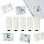 Termálne samolepiace papierové rolky pre mini tlačiarne 5,7 cmx4,5 m 1 kus