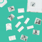 Termálne samolepiace papierové rolky pre mini tlačiarne 5,7 cmx4,5 m 1 kus