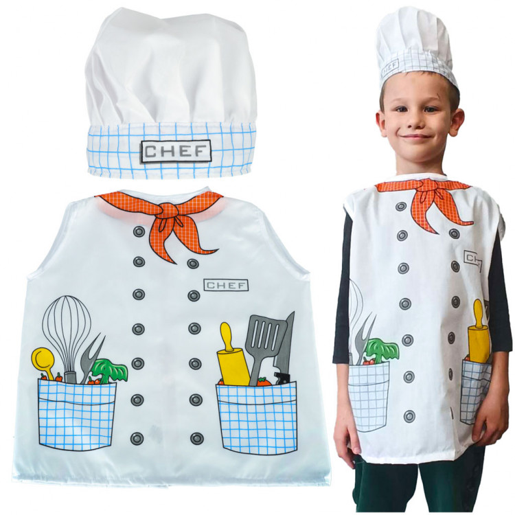 Detský kostým – šéf kuchár