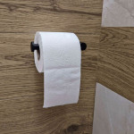 Držiak toaletného papiera Loft čierny WC