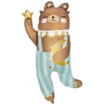 Fóliový balón Medveď 55cm x 90cm