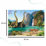 Puzzle 60 dielikov – Svet Dinosaurov
