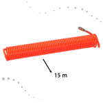 Kompresorová špirálová vzduchová hadica 12 mm 15 m