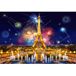 Puzzle 1000 dielikov – Ohňostroj v Paríži