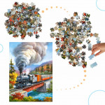 Puzzle 200 dielikov – Vlak