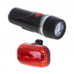 L-BRNO svetlo na bicykli LED predné zadné batériové svietidlo