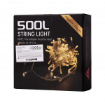 Farebné svetielka 50m - 500 LED s ovládaním