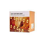 Vianočné LED svetielka 3m guličky – teplá biela