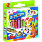 Farebné pastelky BAMBINO Crayons – 12 farieb