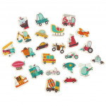 Detské puzzle Vozidlá – 24 dielikov