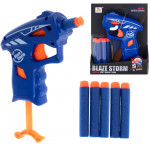 Automatická pištoľ na penové šípky Blaze Storm + 5 šípok