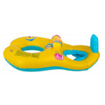 Plávací kruh pre matku a dieťa 60 x 83 cm žltý