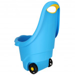 Detský plastový vozík - modrý