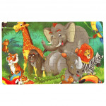 Detské puzzle ZOO zvieratká – 60 dielikov Detské puzzle ZOO zvieratká – 60 dielikov