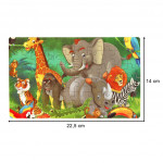 Detské puzzle ZOO zvieratká – 60 dielikov Detské puzzle ZOO zvieratká – 60 dielikov
