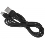L-BRNO Rýchlonabíjací kábel Micro USB čierny