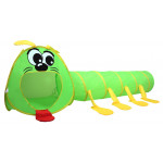 Detský stan stonožka - 2v1 zelená