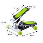Stepper, otočný stepper s káblami, fitness pult ModernHome
