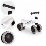 Mini balančný bicykel White ECOTOYS