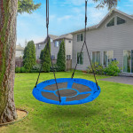 Záhradná hojdačka, bocianie hniezdo, 100 cm, modrá ECOTOYS