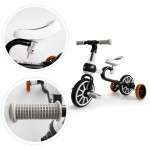 Trojkolesový bicykel 4v1 - čierno-biely Trojkolesový bicykel 4v1 - čierno-biely