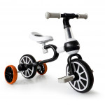 Trojkolesový bicykel 4v1 - čierno-biely Trojkolesový bicykel 4v1 - čierno-biely