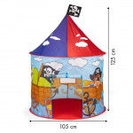 Detský stan v tvare domčeka - piráti
