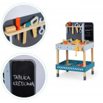 Drevená dielňa s náradím - 47 ks.