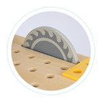 Drevená dielňa s náradím - 47 ks.